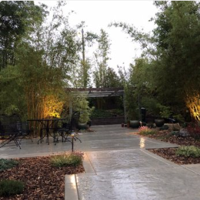 Backyard Pergola & Hardscape - after